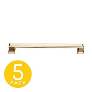 Asidrama 6 Pack 7.5 Inch(192mm) Brushed Brass Kitchen Cabinet Handles, Gold  Cabinet Pulls Kitchen Cabinet Hardware for Cupboard Drawer Handles Dresser