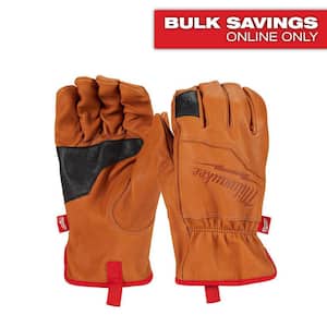 Milwaukee X-Large Goatskin Leather Performance Work Gloves 48-73