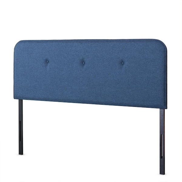 Zinus Wendy Navy Full Upholstered Headboard