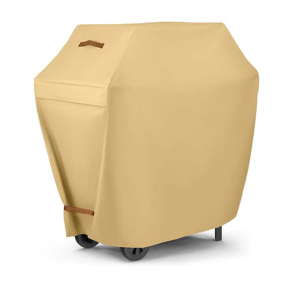 OSTO 44 in. Mustard Grill Cover, Waterproof Patio Storage Cover for Outdoor Grills