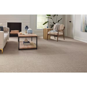 Still in Love II Romance Grey 54 oz. Blend Texture Installed Carpet