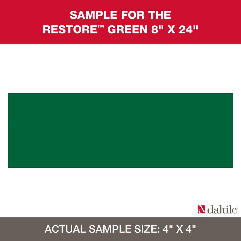 Restore Green 4 in. x 4 in. Glazed Ceramic Sample Tile price history on PriceWatchPro