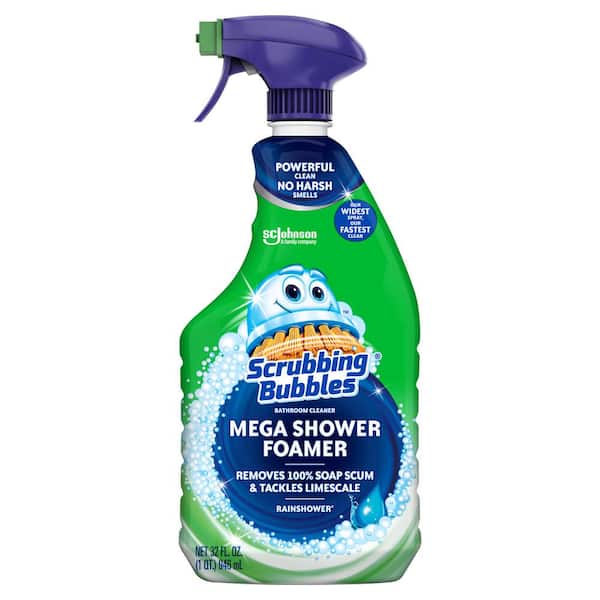 Scrubbing Bubbles 32 oz. Rainshower Scent Bathroom Cleaner Mega