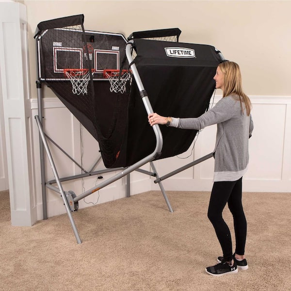 SereneLife 2-Player Basketball Arcade Game System SLBSKBG90 - The Home Depot