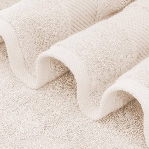 Delara 100% Organic Cotton Luxuriously Plush Bath Sheet GOTS & OEKO-TEX  Certified 650 GSM