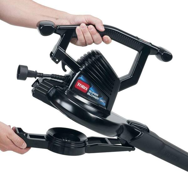 Toro Super 240 MPH 270 CFM 12-Amp Electric Handheld Leaf Blower/Mulcher/Vaccum