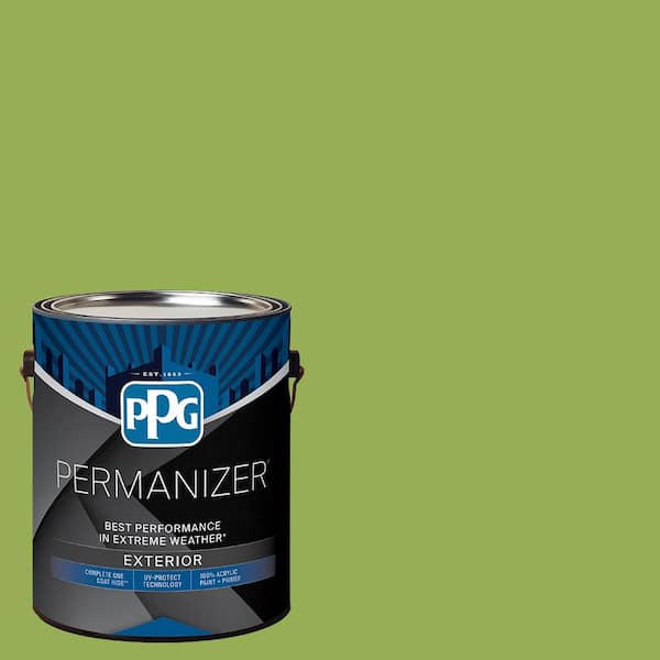 1 gal. PPG1222-6 Asparagus Semi-Gloss Exterior Paint