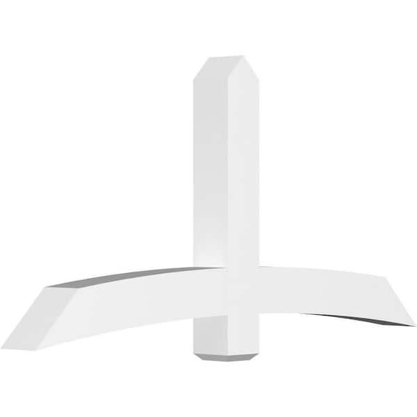 Ekena Millwork Bellingham 72 in. W x 36 in. H x 6 in. D Signature Polyurethane Bracket