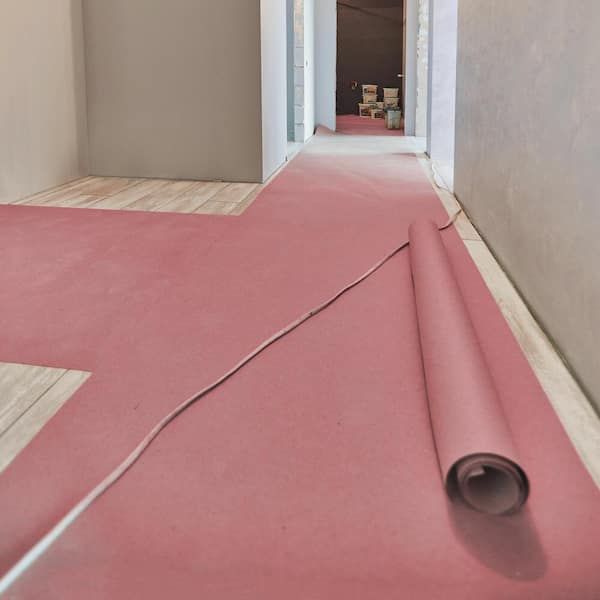 Red Rosin Paper for Installing Floors - Easy : Renovate