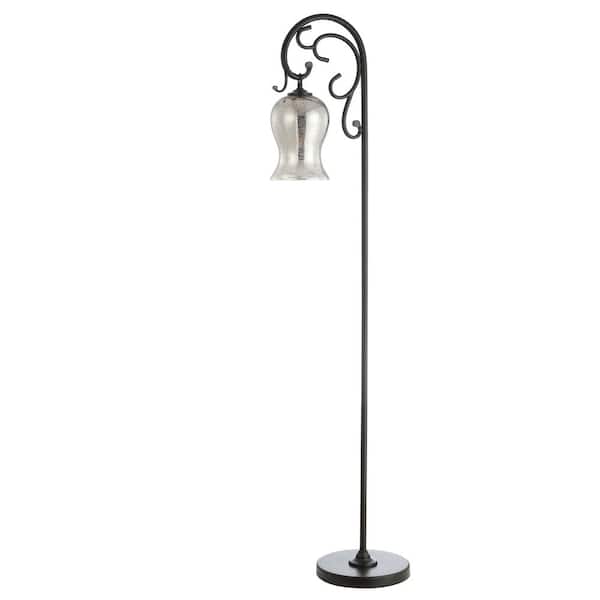 Silver Ivory Lantern Shade Fll4057a, Lantern Floor Lamp