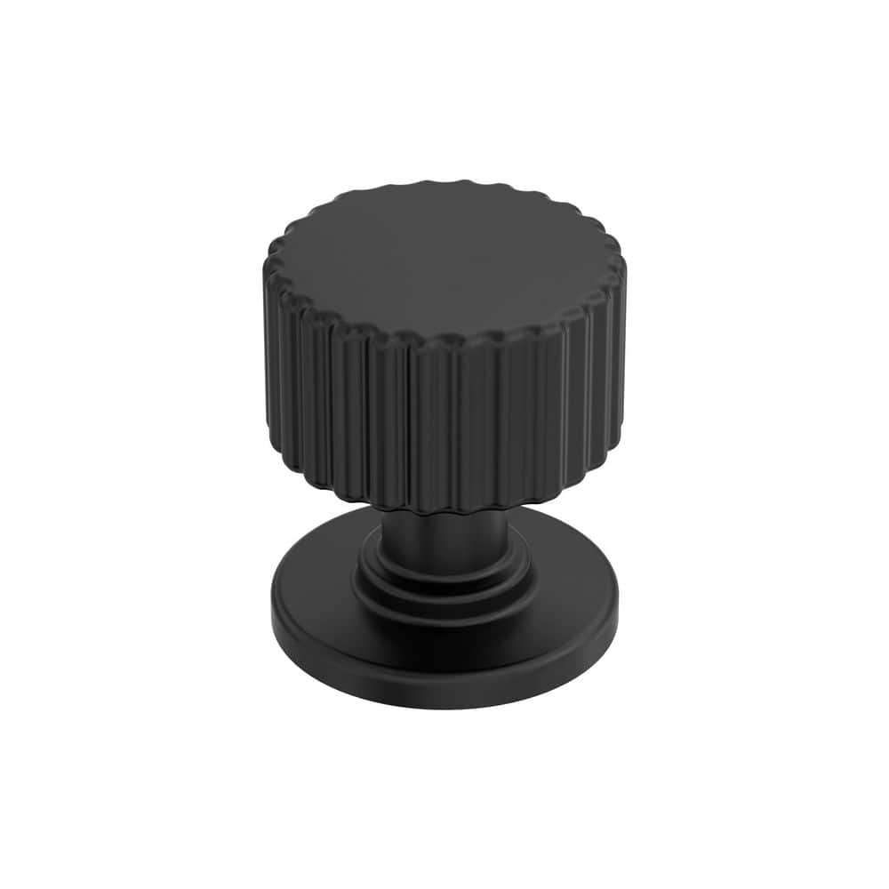 Ballard 1-1/8  in. (29mm) Diameter Matte Black Classic Round Cabinet Knob price history on PriceWatchPro