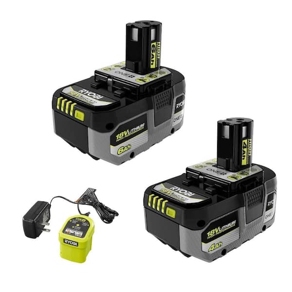 RYOBI ONE+ 18V Lithium-Ion High Performance Starter Kit with (1)
