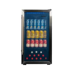 Designer 17.5 in. Wide 117-Can Free-Standing Beverage Cooler