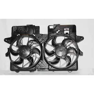Dual Radiator and Condenser Fan Assembly 2005 Ford Escape