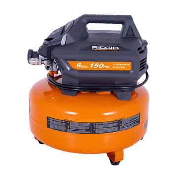 RDGD 6 gal. 150 PSI Portable Electric Pancake Air Compressor
