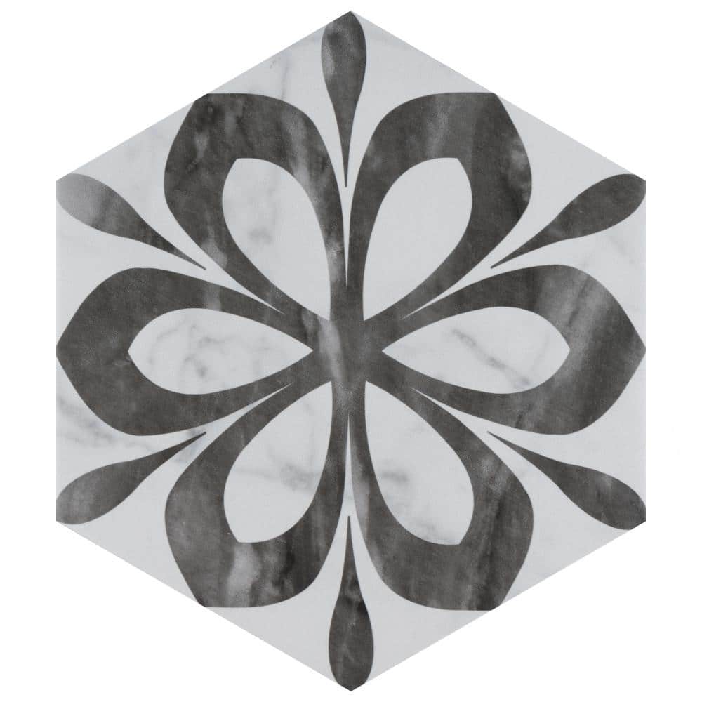 Geometrik Alpha Tiles Standard Noir 15 mm