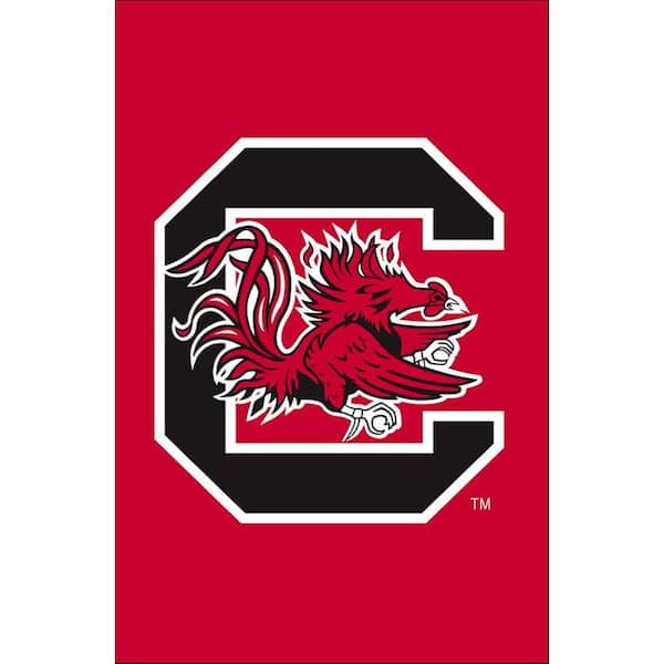 Evergreen Enterprises NCAA 12-1/2 in. x 18 in. South Carolina 2-Sided Garden Flag
