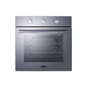 24 in. Natural Gas Wall Oven in Stainless Steel