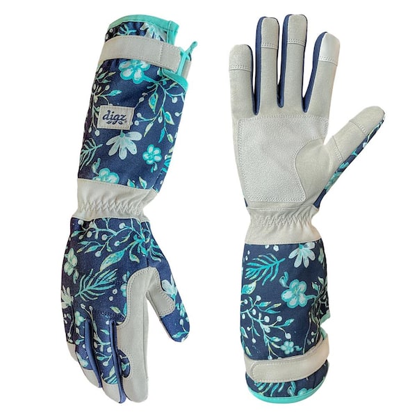 Digz Women's Large Long Cuff Garden Gloves