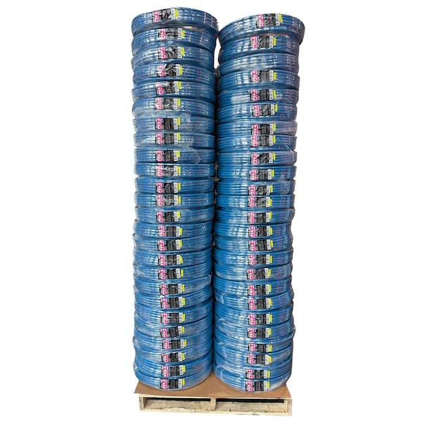 1/2 in. x 100 ft. Blue PEX-A Expansion Pipe in Solid-Pallet of 100-Coils