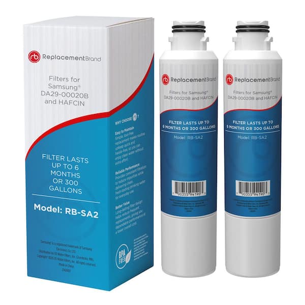 DA29-00020B Comparable Refrigerator Water Filter (2-Pack)