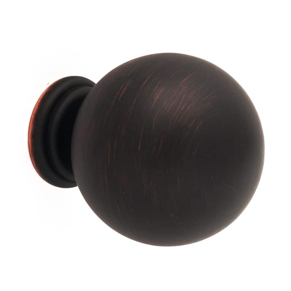 The Perfect Ball Knob 1-1/4 in. (32 mm) Classic Oil Rubbed Bronze Round Cabinet Knob price history on PriceWatchPro