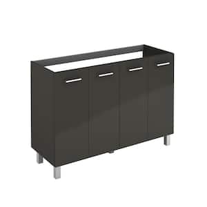 Logic 47.3 in. W x 18.0 in. D x 32.5 in. H Bath Vanity Cabinet Only in Anthracite