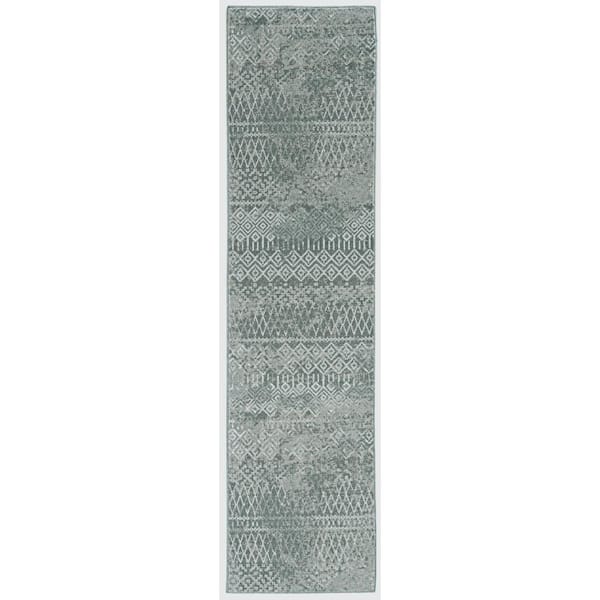 Mohawk Home Prale Light Grey 2 ft. x 6 ft. Moroccan Runner Rug