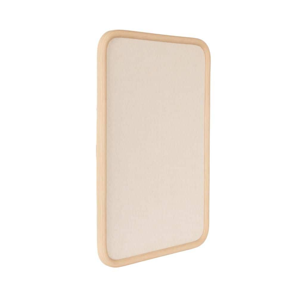 Inglewood 30 in. x 20 in. Natural Brown Plastic Framed Fabric Pinboard Memo Board price history on PriceWatchPro