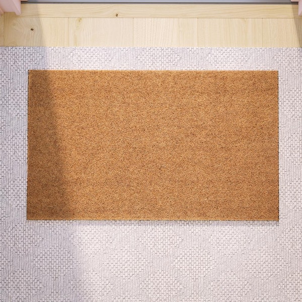 Carnegy Avenue 18 in. x 30 in. Natural Doormat CGA-FW-512250-NA-HD