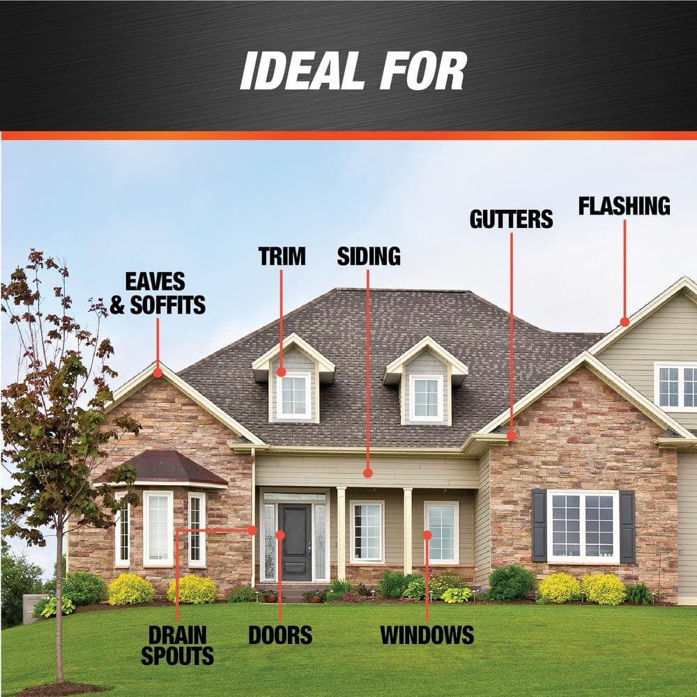 Ultra Clear 5 oz Flexible All Purpose Waterproof Sealant