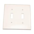 Leviton 80709 W 2 Gang Toggle Device Switch Wallplate Standard Size Christmas for sale online 