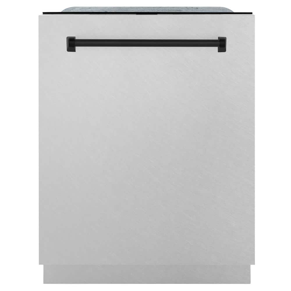Autograph Edition 24 in. Top Control Tall Tub Dishwasher with 3rd Rack in Fingerprint Resistant Stainless & Matte Black