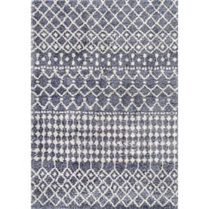 Moroccan Barbara Gray 5 ft. x 8 ft. Area Rug