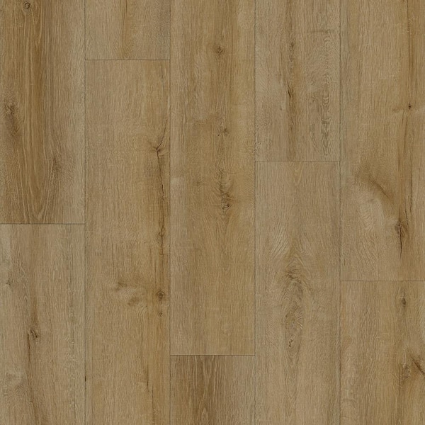 Quiet Wrangell 20 MIL x 7 in. W x 60 in. L Click Lock Waterproof Luxury Vinyl Plank Flooring (29.49 sq. ft./Case)