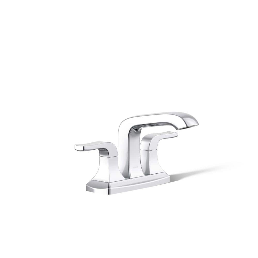 Rubicon 4 in. Centerset Double Handle Bathroom Faucet in Polished Chrome price history on PriceWatchPro
