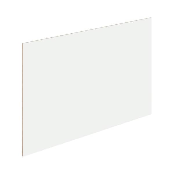 Emerson Pure White Island Panel (48 in. W x 96 in. H x 0.5 in. D)