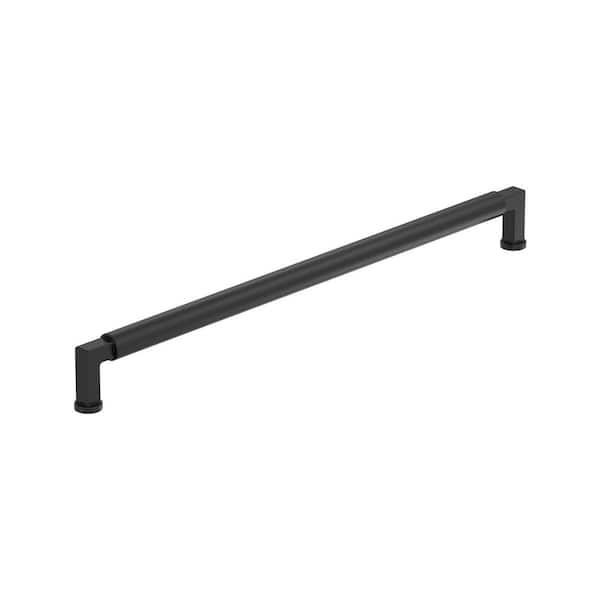 Balon 18 in. (457mm) Center-to-Center Matte Black Classic Appliance Pull