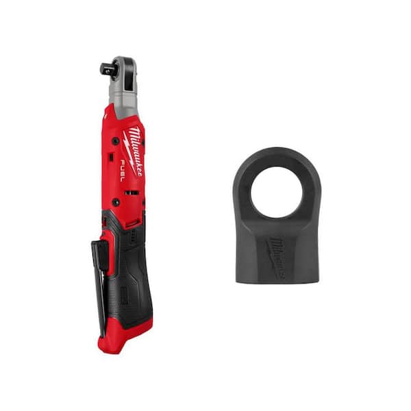 M12 12V Lithium-Ion 3/8 in. Cordless Ratchet with Protective Boot