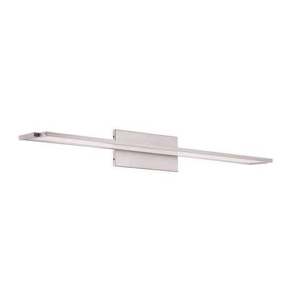 WAC Lighting Line 36 in. Brushed Aluminum LED Vanity Light Bar and Wall Sconce, 3000K