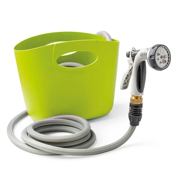 Unbranded 1/2 in. Dia x 50 ft. Self Expandable Hose Kit Aquago in Green