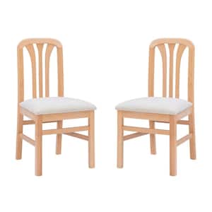Everette Natural Gray Dining Chair (2pk)