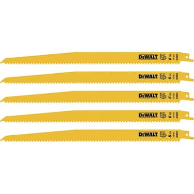 DEWALT - Reciprocating Saw Blades - Saw Blades - The Home Depot