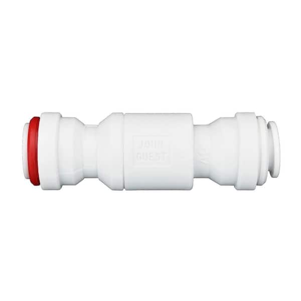 John Guest 3/8 in. Polypropylene Push-to-Connect Check Valve (10-Pack)