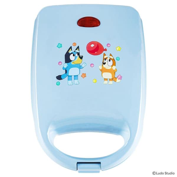 520-Watt Bluey Cake Pop Blue American waffle Maker