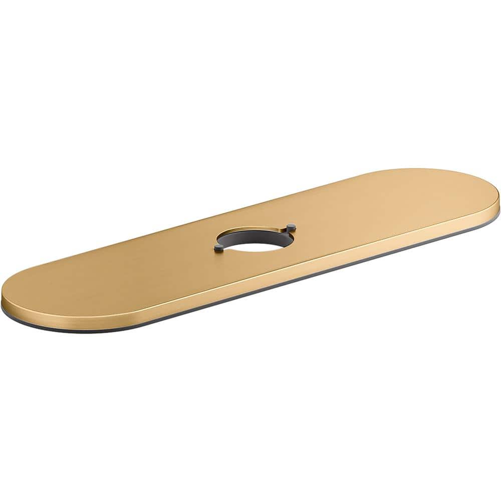 KOHLER Tone 2.94 in. W Metal Escutcheon in Vibrant Stainless
