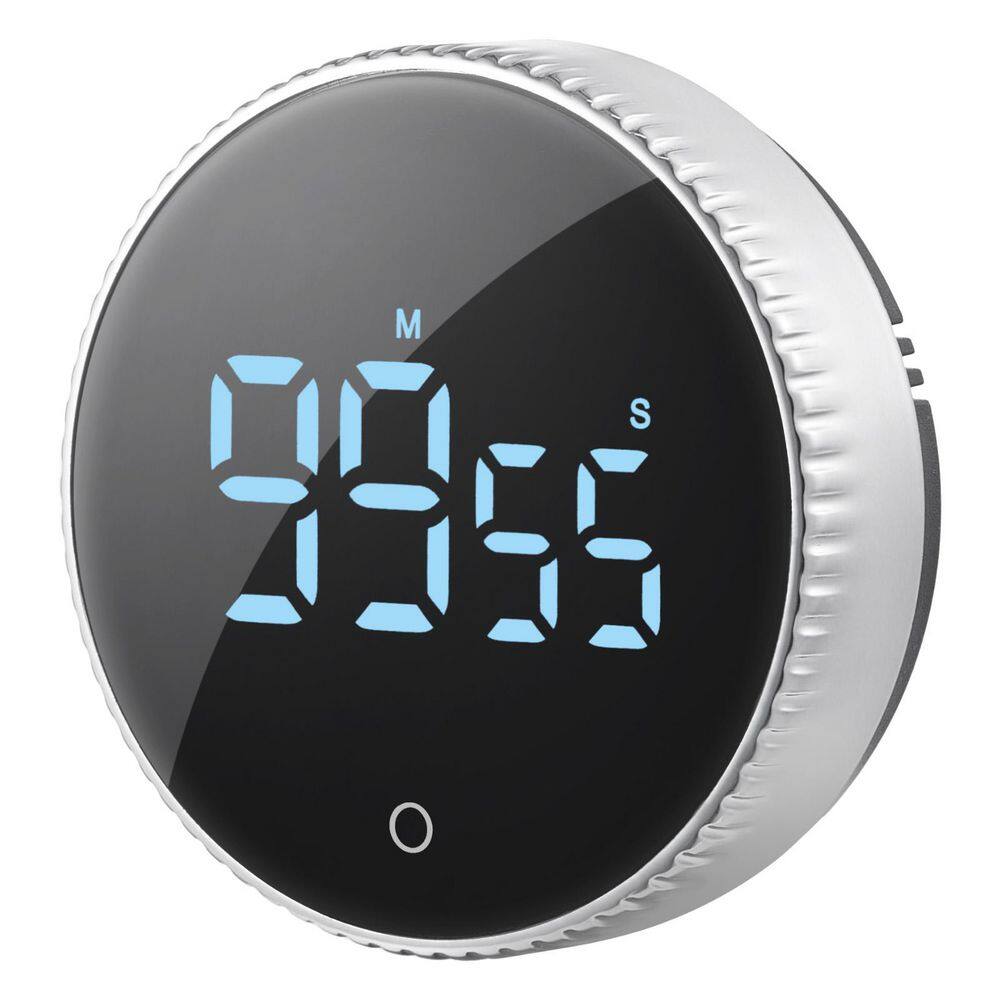 Digital Kitchen Timer, Magnetic Countdown Countup Timerwith 3-in.Large LED Display, 2 Lighting Modes and 3 Volume Levels
