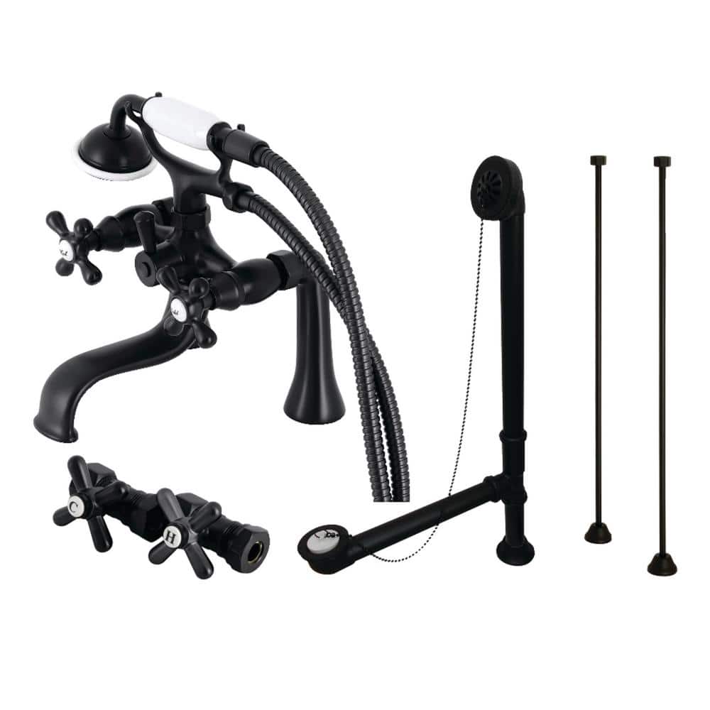 Kingston Brass Vintage 2Handle Clawfoot Tub Faucet Packages with