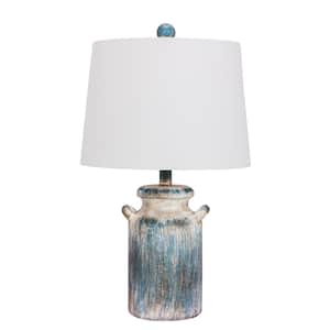 Cory Martin 24 in. Antique Blue Table Lamp