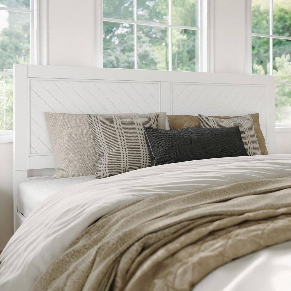Canyon Walnut Brown Solid Wood Queen Platform Bed Frame with Matching Footboard and Storage Drawers - thumbnail 7